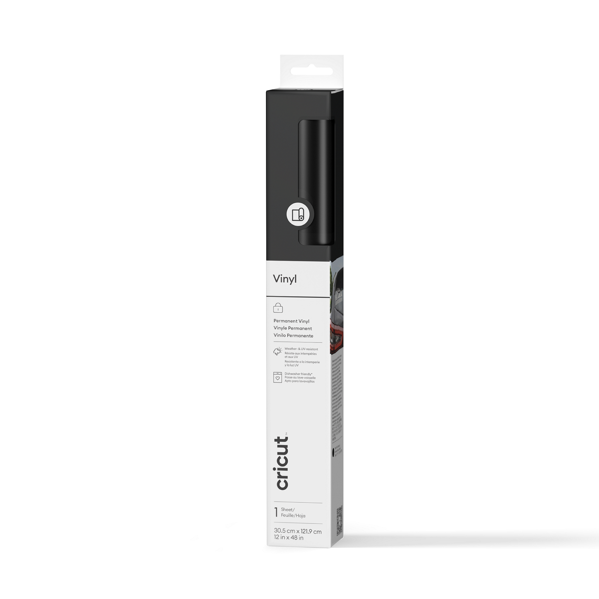 Cricut Premium Vinyl | Permanent | Black