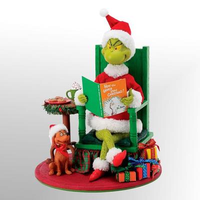Bedtime Story Grinch Clothtique Green , Green
