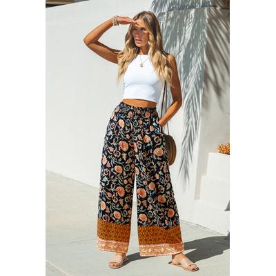 Spin Me Around Floral Pants
