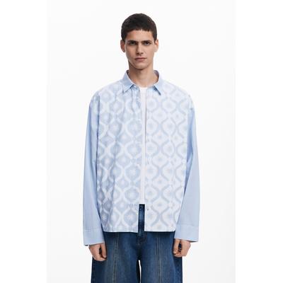 Long-sleeve striped shirt