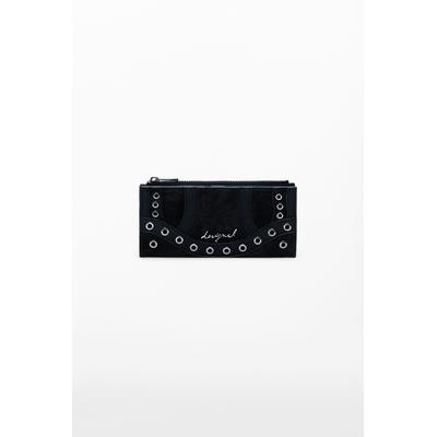 Medium snake studded wallet
