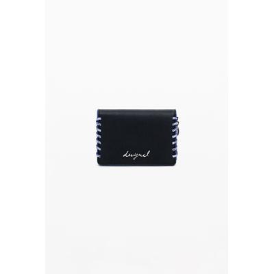 Medium detachable stitched wallet