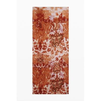 Rectangular paisley scarf