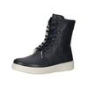 Sneaker HUSH PUPPIES "Hush Puppies Sneaker Leder", Damen, Gr. 39, blau (navy), Leder, casual, Schuhe
