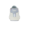 Sneaker K-SWISS "COURT BASE II", Gr. 41, blanc de blanc, plein air, gray down, Leder, sportlich, Schuhe