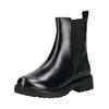 Stiefelette CAPRICE "Caprice Stiefelette Leder/Textil", Damen, Gr. 42, schwarz, Leder, Textil, casual, Schuhe