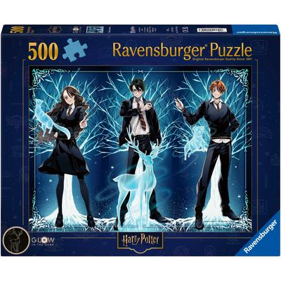 Puzzle RAVENSBURGER "Harry Potter - Leuchtender Patronus", bunt, Puzzles, KinderB:49cm H:36cm, Made in Germany, B:49cm H:36cm Image