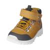 Schnürstiefelette PEPINO "Pepino Stiefelette Leder/Textil", Kinder, Gr. 28, gelb (senf), Leder, Textil, casual, Schuhe
