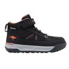 Winterboots KANGAROOS "K-NB GARP EV", Damen, Gr. 39, jet schwarz, rubber, Synthetik, Textil, sportlich, Schuhe, Snowboots, Winterboots, Winterschuhe, wasserabweisend