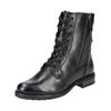 Schnürstiefelette BAGATT "BAGATT Stiefelette Nappaleder", Damen, Gr. 38, schwarz, Nappaleder, casual, Schuhe