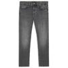 Slim-fit-Jeans BOSS ORANGE "Delaware", Herren, Gr. 31, Länge 34, medium grau038, Denim/Jeans, Obermaterial: 93% Baumwolle, 5% Elastomultiester, 2% Elasthan, unifarben, casual, slim fit lang, Jeans, slim fit, mittlere Bundhöhe, schmaler Beinverlauf