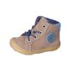 Schnürstiefelette PEPINO "Pepino Stiefelette Leder", Damen, Gr. 23, blau (braun, blau), Leder, casual, Schuhe