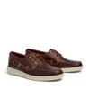 Bootsschuh TIMBERLAND "PORTOFINO PIER BOAT SHOE", Gr. 47,5, burgundy full grain, Leder, sportlich, Schuhe, aus Premium Timberland Leder