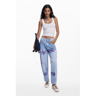 Balloon Collage jeans