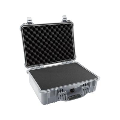 Pelican 1520 Protector 19x15x7in Watertight Carrying Case Silver w/ Foam