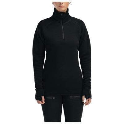 Aclima - Women's FleeceWool V2 Polo Zip - Merinolongsleeve Gr M schwarz Image