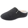 Pantoffel VERBENAS "York Picos Pet", Damen, Gr. 35, blau (nachtblau), Textil, meliert, klassisch, Schuhe, Homeslipper, Clog, Hausschuh mit wärmender Innenausstattung