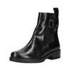 Stiefelette GABOR "Gabor Stiefelette Leder/Textil", Damen, Gr. 41, schwarz, Leder, Textil, casual, Schuhe