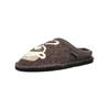 Hausschuh HAFLINGER "Haflinger Hausschuhe Wolle", Herren, Gr. 42, braun, Textil, casual, Schuhe
