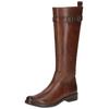 Stiefel CAPRICE "Caprice Stiefel Nappaleder", Damen, Gr. 38, braun (cognac), Nappaleder, casual, Schuhe