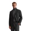 Sakko MARC O'POLO "aus italienischem Schafwoll-Mix", Herren, Gr. 52, multi, dunkelgrau melange, Obermaterial: 50% Wolle (Schafwolle), 30% Polyester, 20% Baumwolle; Futter: 55% Polyester, 45% Viskose, unifarben, elegant, Langarm, Sakkos