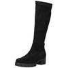 Stiefel GABOR "Gabor Stiefel Leder", Damen, Gr. 43, schwarz, Leder, casual, Schuhe