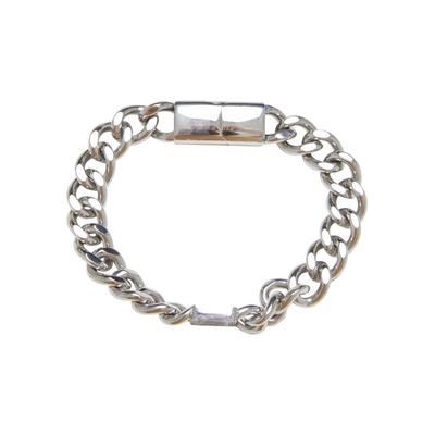 Armband KARL KANI "Karl Kani KK Og Cubanlink Bracelet", silber, Armbänder, one size Image