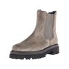 Stiefelette GABOR "Gabor Stiefelette Veloursleder/Textil", Damen, Gr. 38, braun (grau, braun), Veloursleder, Textil, casual, Schuhe