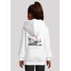 Kapuzenpullover F4NT4STIC "Escape Discover the World Town Train Station", Mädchen, Gr. 122/128, weiß, Obermaterial: 65% Baumwolle, 35% Polyester, casual, relaxed fit, Langarm, Pullover, Premium Qualität, ESCAPE Collection