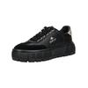 Sneaker REPLAY "Replay Sneaker Leder/Textil", Damen, Gr. 40, schwarz, Leder, Textil, casual, Schuhe