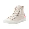 Sneaker CONVERSE "CHUCK TAYLOR ALL STAR CHECKERED ACC", Gr. 37, light dune, egret, rot, Textil, sportlich, Schuhe
