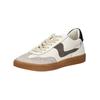 Sneaker DOLCE VITA "Dolce Vita Sneaker Lederimitat", Damen, Gr. 40, grau (weiß, grau), Lederimitat, casual, Schuhe