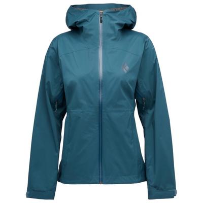 Black Diamond - Women's Fineline Stretch Shell - Regenjacke Gr XL blau Image