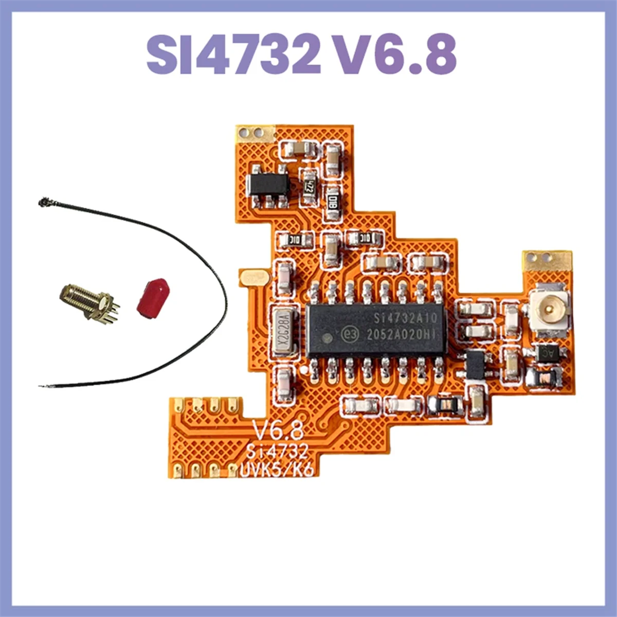 Verbessertes SI4732 V6.8 FPC-modifiziertes Modul für Quansheng UVK5 K6 HF Kurzwelle Image