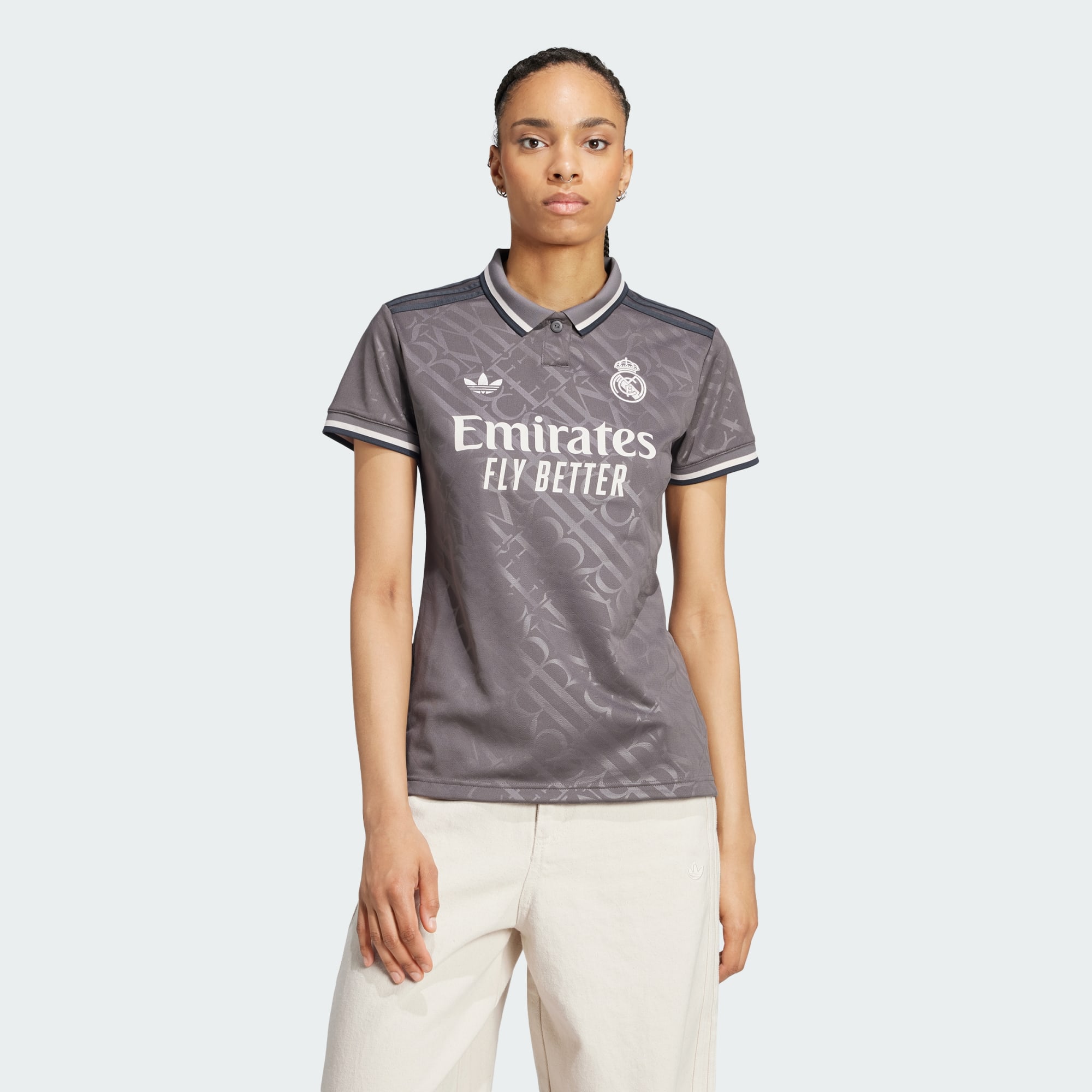 adidas Performance Womens Real Madrid 24/25 Third Jersey - Brown Recycled Material - Size X-large | adidas Performance Sale | Discount Designer Brands
