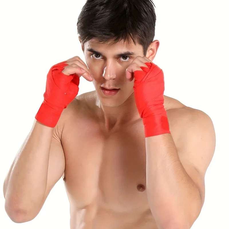 Sportbandagen, atmungsaktiver Boxband, 3 m/5 m Handschutzgurte, Fitness-Boxgriffbandage, Bindegriff für Männer und Frauen Image