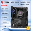 MSI MPG X870E CARBON WIFI Scheda Madre AMD X870E Socket AM5 DDR5 256GB 4xM.2 supporto Ryzen 9 7950 Ryzen 7 7700 Ryzen 5 7600 cpu