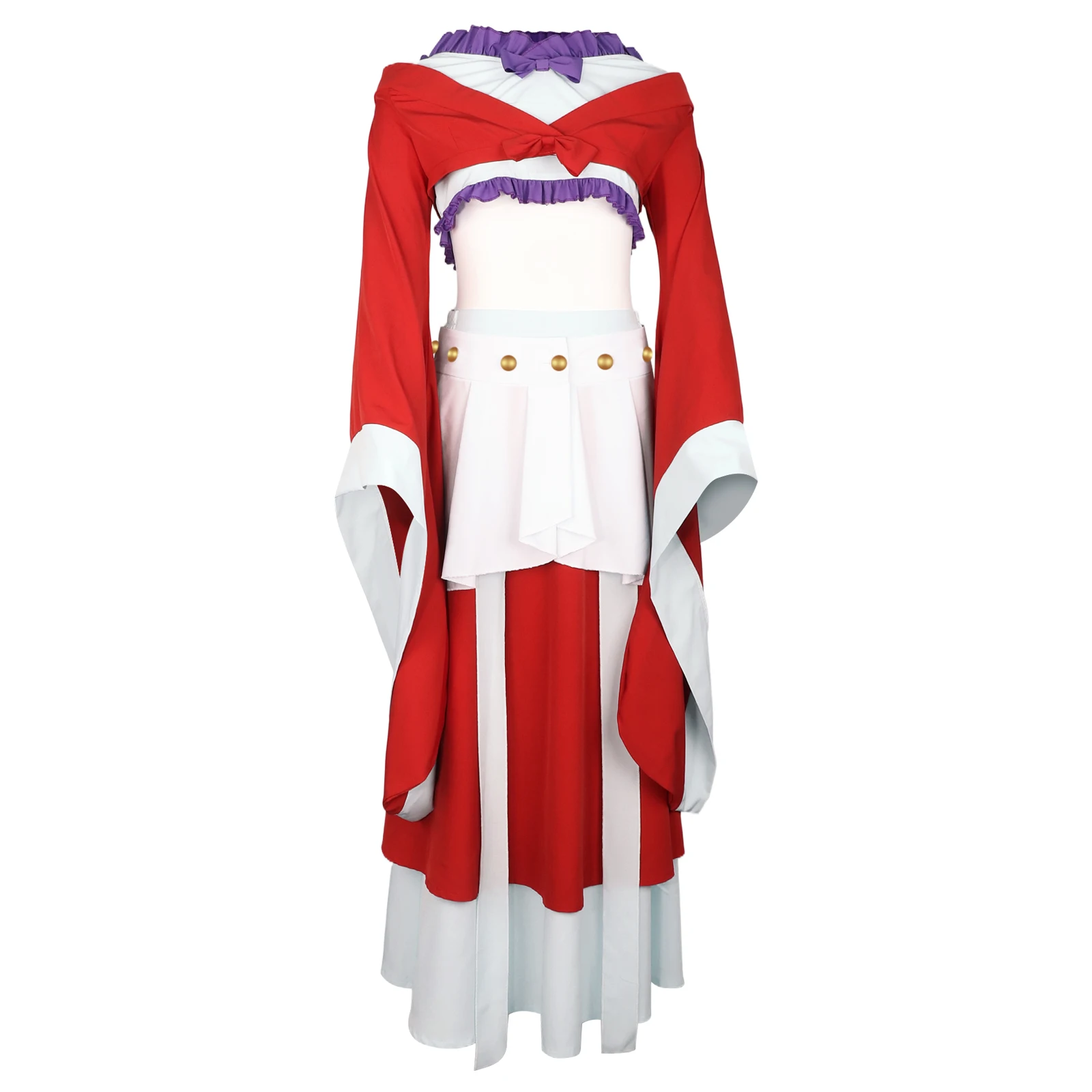Die Katzendanz eines Mädchens unter dem Mond in einem roten Kleid mit einem eleganten chinesischen und antiken Stil Image