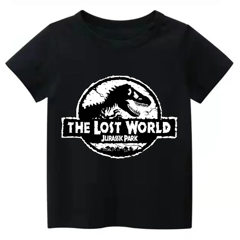 New Jurassic World Dinosaur Summer T-shirt Children