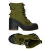 Converse Damen Stiefelette, Gr. 37.5, grün, Leder
