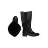 Marco Tozzi Damen Stiefel, Gr. 41, schwarz, Kunstleder