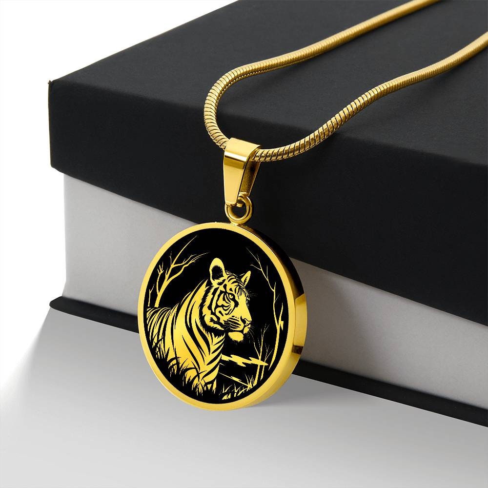 Collana personalizzata con tigre, regalo con tigre, ciondolo con tigre, gioielli con tigre, ciondolo con tigre, regalo di compleanno per figlia, gioie