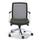 Dauphin Highway Conference Chair Upholstered/Metal in Brown/Gray | 35 H x 22 W x 24 D in | Wayfair HW16060/A