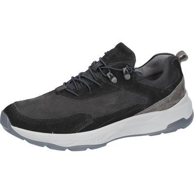 Slip-On Sneaker WALDLÄUFER "H-TOM", Herren, Gr. 6,5 (40), schwarz (dunkelgrau, schwarz), Veloursleder, Nubukleder, Textil, sportlich, Schuhe, Schlupfschuh, Freizeitschuh, Bequemschuh, Komfortweite H (=sehr weit) Image