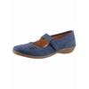 Ballerina ACO, Damen, Gr. 42, blau, Glattleder, sportlich, Schuhe