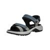 Sandale IMAC "Imac Sandalen Leder", Kinder, Gr. 41, bunt (blau, grau), Leder, casual, Schuhe