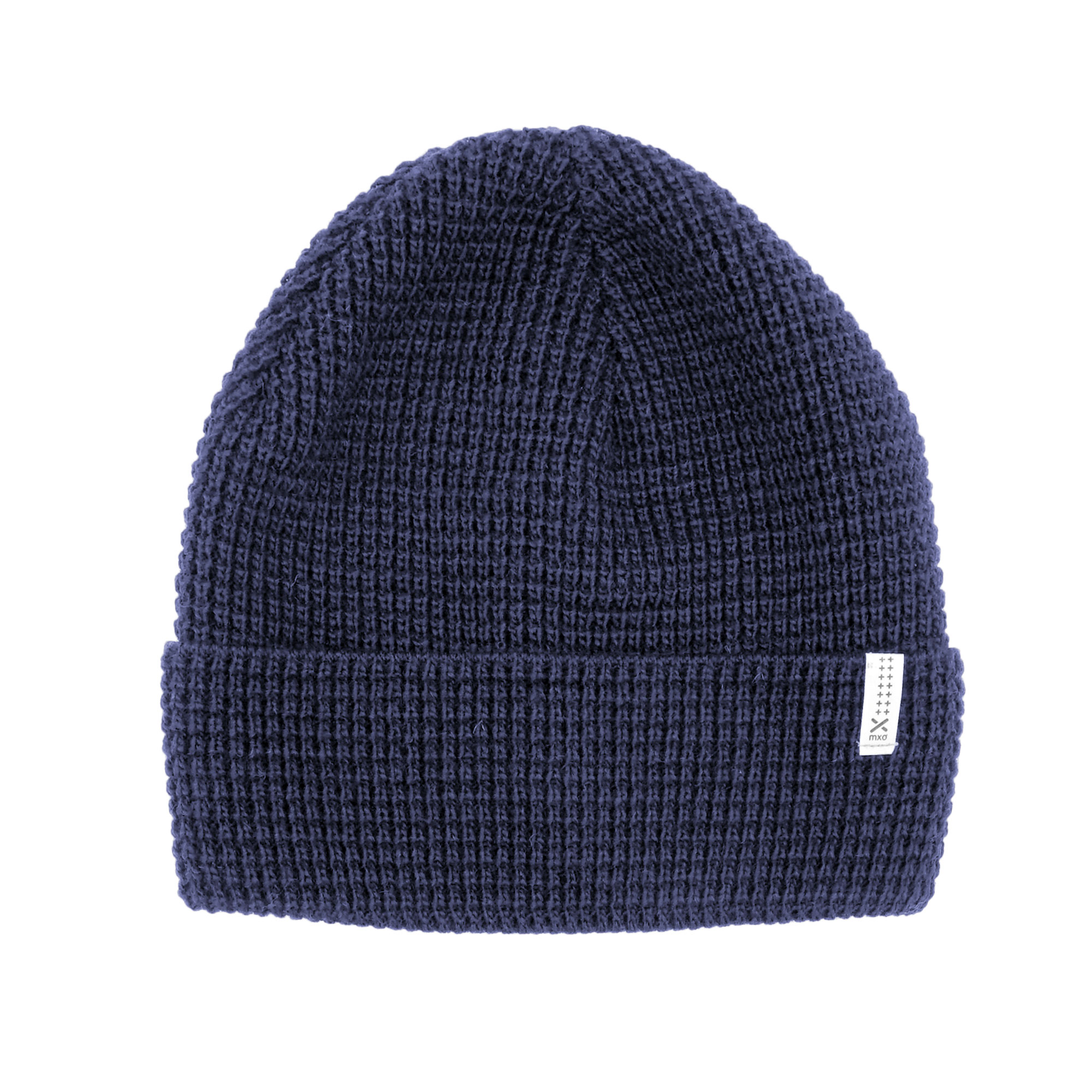Strickmütze MAXIMO, Baby, Gr. 53, blau (marine), Strick, Materialmix, unifarben, casual, Mützen, Wollanteil, gefüttert, breiter Umschlag Image