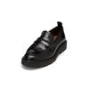 Loafer MARC O'POLO "aus gebürstetem Kalbleder", Herren, Gr. 41, schwarz, Obermaterial: 100% Leder (Rind), unifarben, Schuhe