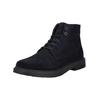 Schnürstiefelette GEOX "Geox Stiefelette Veloursleder", Herren, Gr. 46, blau (navy), Veloursleder, casual, Schuhe