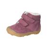 Lauflernschuh PEPINO "Pepino Stiefelette Leder/Textil", Kinder, Gr. 23, lila (pflaume), Leder, Textil, casual, Schuhe